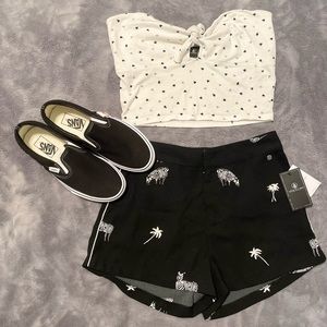 NWT Volcom Zebra Shorts